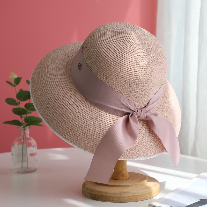 Fisherman Straw Hat Women Summer Sun Protection Sun Hat Beach Sun Hat Seaside Outing