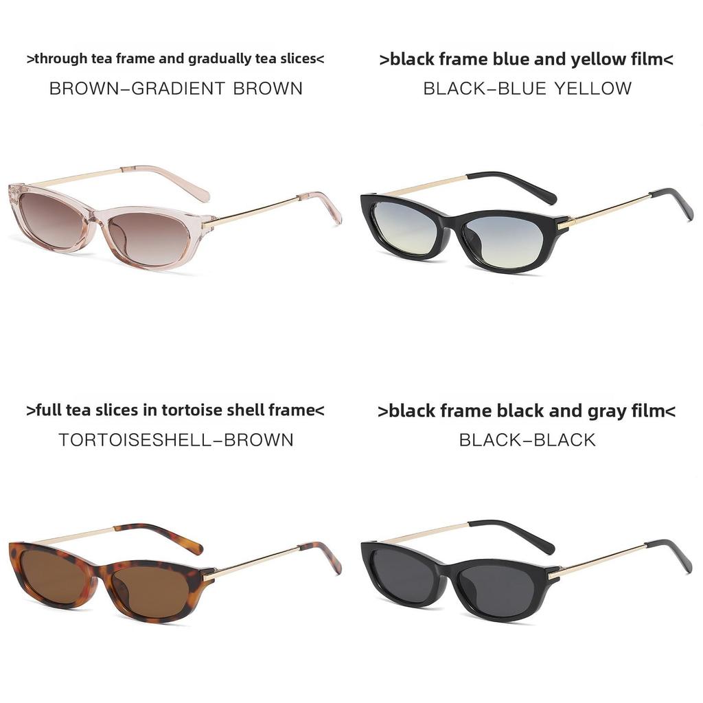Cat Eye Sunglasses With Uv400 Protection For Fashionable Women And Men