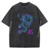 Chinese Japanese Culture Dragon Tee Asian Mythology Animal Pink Graphic Tees Women Men's T-Shirts Tops & Tees Aesthetic