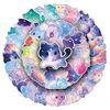 10/30/50pcs Cute Starry Sky Cat Cartoon Stickers Kawaii Decals Decorative Skateboard Guitar Luggage Waterproof Sticker Kids Toys