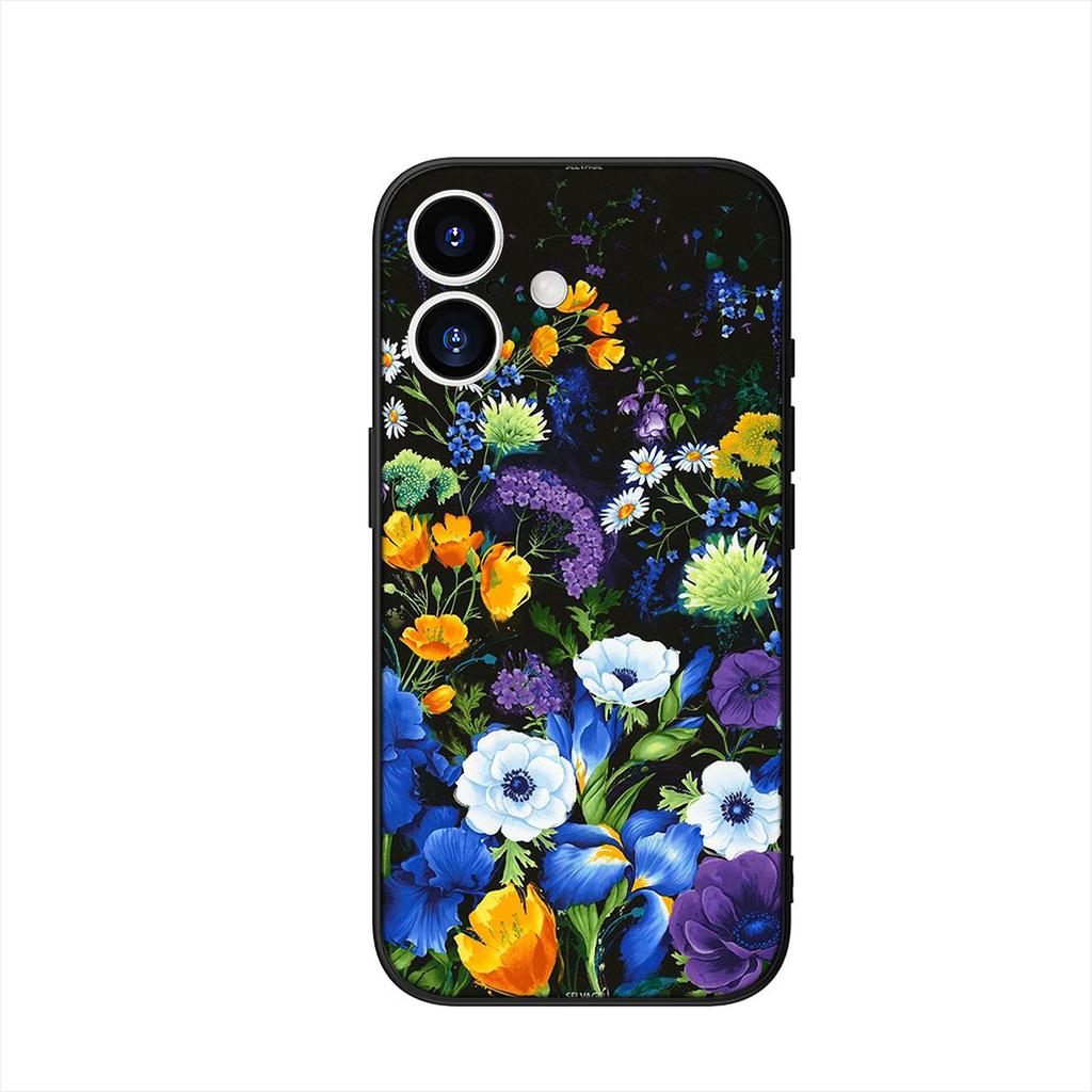 for Samsung Galaxy A55 A54 A25 A36 A17 A26 A35 A33 A34 A37 S20 S21 FE S10 Plus Case Floral Paisley Mandala Flower Texture Rose