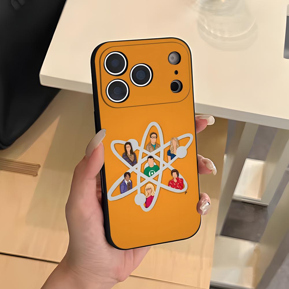 America TV The Big B-Bang Theory Phone Case For IPhone 17 Air 16 E Pro Max 15 14 13 Mini 12 Pro 11 Max Plus Black Soft Shell
