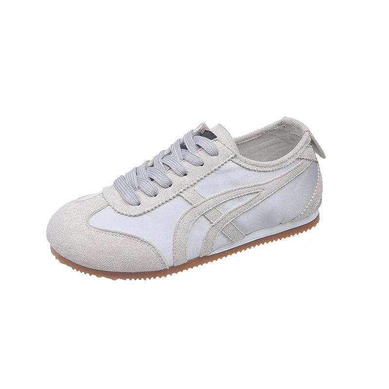Retro deutsche Trainingsschuhe, kleine weiße Schuhe, Damen 2025 neue Sommer beliebte Damenschuhe, lässige Board-Schuhe, weich besohlte Forrest Gump Schuhe