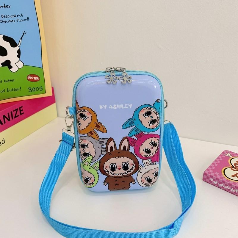 Labubu Capybara Pvc Childrens Bag With Animal Print And Cute Design For School Storage