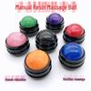Handheld Resin Massage Roller for Acupressure and Muscle Relaxation