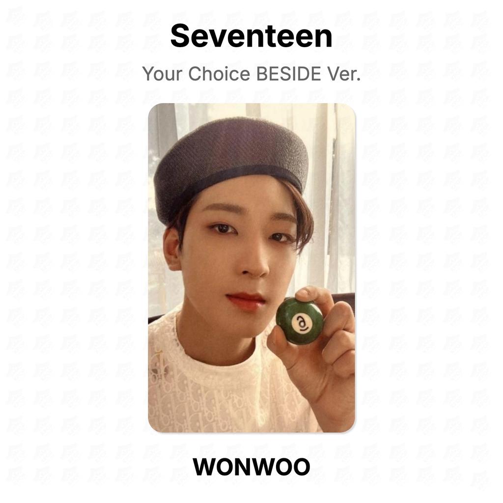 Seventeen Your Choice BESIDE Ver. Official Photocard