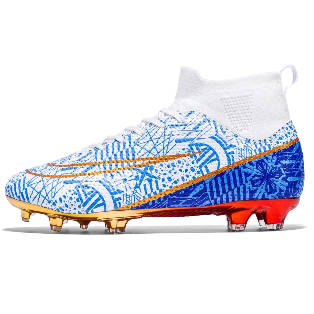 Men Football Shoes Society Football Boots Cleats Casual Professional Outdoor Sport Students Grass Workout Unisex Boy Football Boots