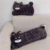 Creative Cartoon Cat Plush Pillow With Embroidered Animal Design For Sofa And Bed Comfort