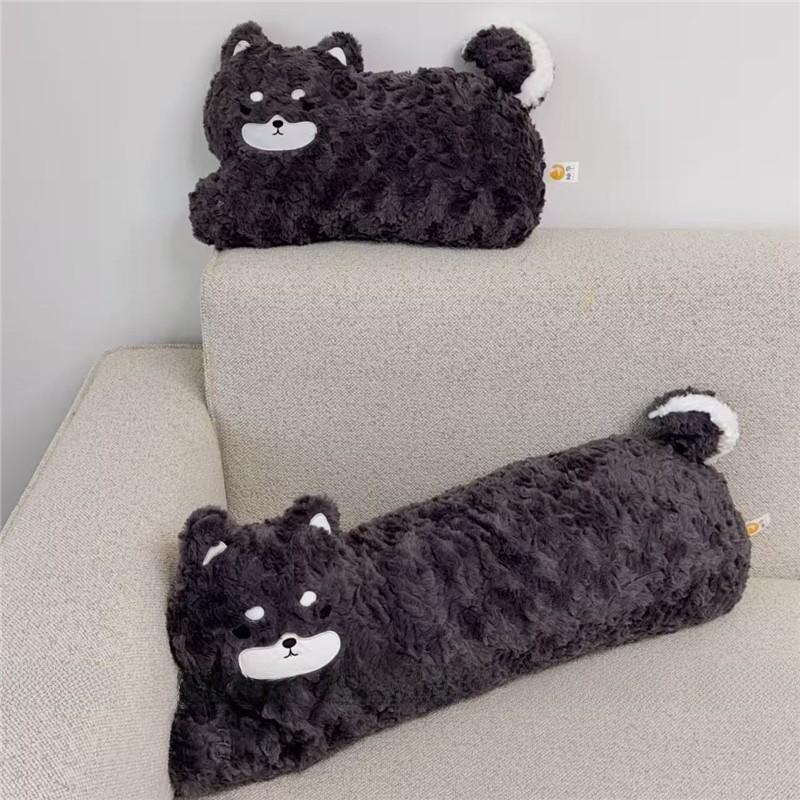 Creative Cartoon Cat Plush Pillow With Embroidered Animal Design For Sofa And Bed Comfort