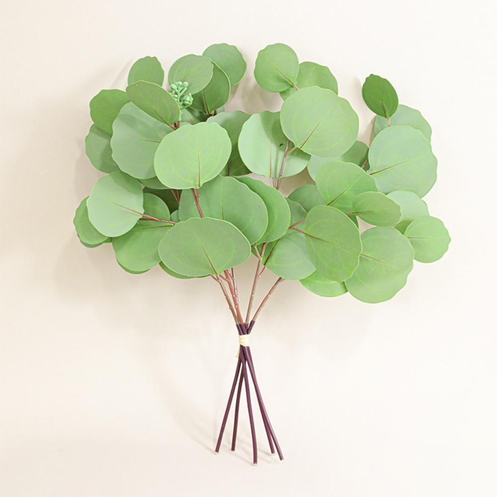 

3D Печать Листья Ивы Шелковицы Зеленые Листья Искусственные Растения Лист Искусственного Эвкалипта Свадьба Style 1