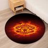 Manchester United Printed Round Rug Carpet Chair Rug Area Rug Entryway Doormats,for Office Chair Living Room Bedroom Kitchen Room.