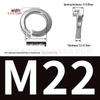 316 Stainless Steel Spring Washers, M1.6-M30, GB93, Bulk Pack