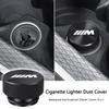 Car Cigarette Lighter Dust Cover Decorative Protection Cover For BMW M Power M1 M2 M3 M5 X1 X3 X5 X6 E46 E39 E36 E60 Accessories