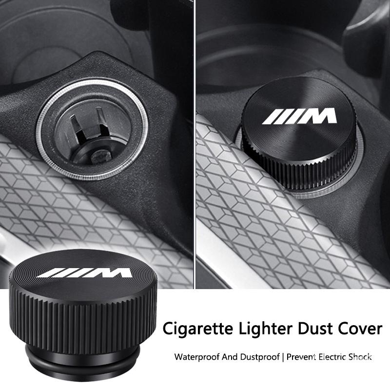 Car Cigarette Lighter Dust Cover Decorative Protection Cover For BMW M Power M1 M2 M3 M5 X1 X3 X5 X6 E46 E39 E36 E60 Accessories