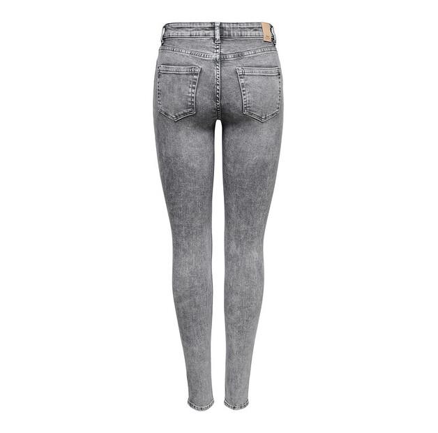 Джинсы ONLY 15245366 серый Skinny Fit