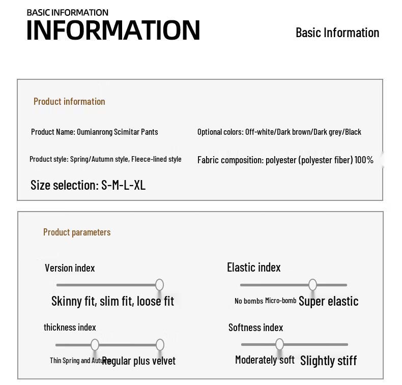 Xue Qiman Ou Women's Winter Fleece Lined Relaxed Curved Wide Leg Pants