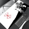 Anime Guts Mouse Pad Large Gaming Desk Mat NonSlip Laptop Keyboard Tray Office Pc Berserk Color Carpet Black