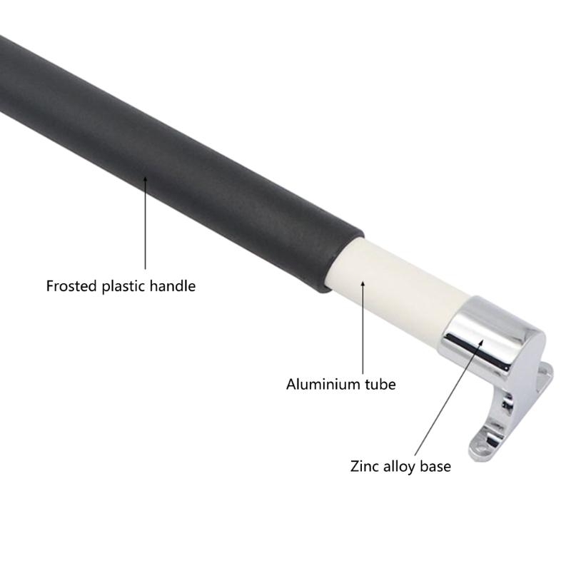 Aluminum Screen Door Handle Adjustable Crossing Bar Handle Simple Installation Repair Tool for Comfortable Grip & Control