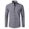 Men's Long-Sleeve Non-Iron Stretch Dress Shirt