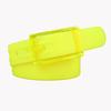 Silicone Belt Men Women - Plastic Buckle Candy Color Scented Waistband Casual Adjustable Fashion Accessory