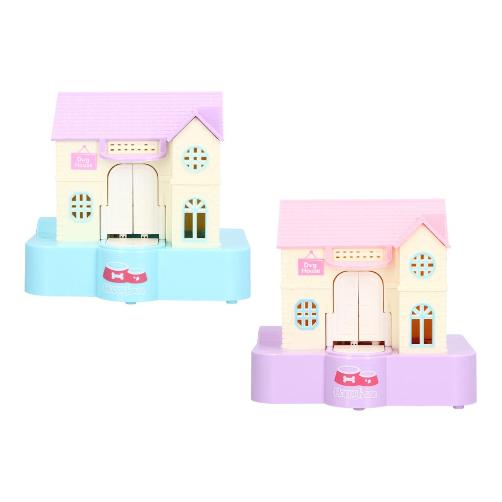 Hundkoja Sparbössa Automatisk Myntsväljare med Ljudeffekter Leksak Gåva för Barn Elektrisk Stöld Myntbank