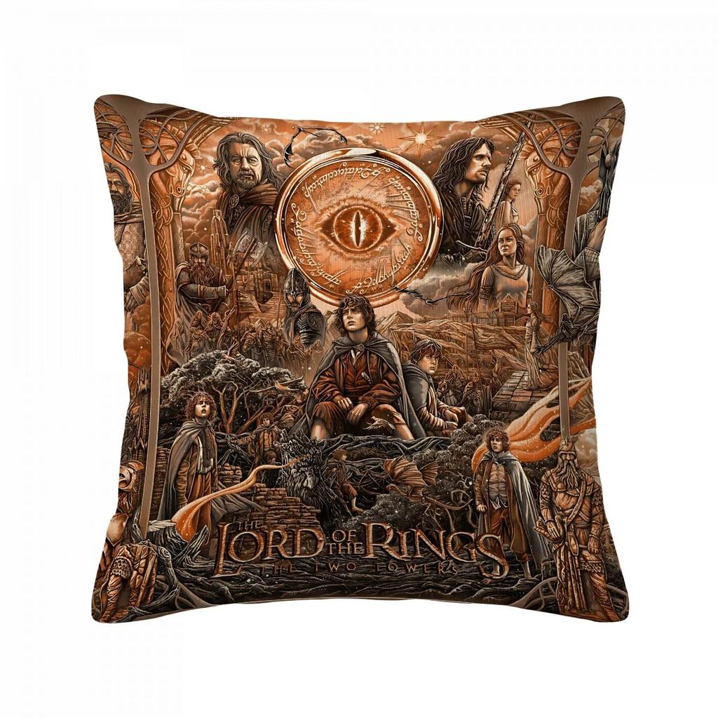 The Lord of the Rings Movie Comfortable Printed Cushion Cover Daily Home Living Room Home Office Decoration Cushion Cover