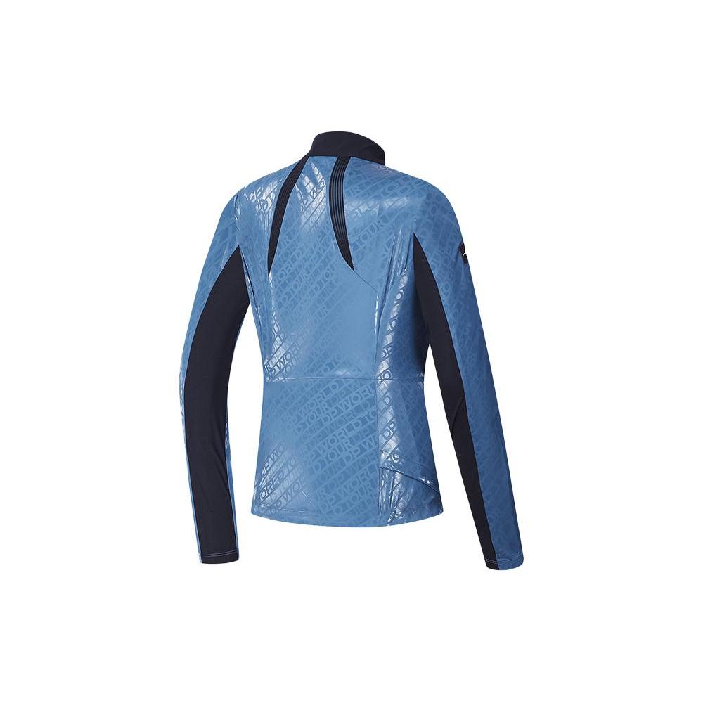 

New FILA Golf Series Jackets Coats Women s Luo Ge Blue A11W415706F-DG XL