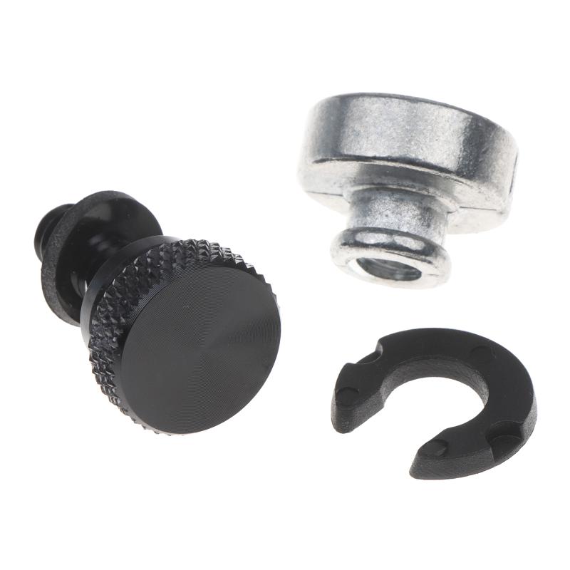 6mm Motorcycle Rear Seat Bolt Nut Kit High Strength 1Set Mounting Screw for Universal Motorbike Replacement Accessories