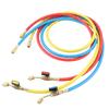 Refrigerant Charging Hose Apply To R12 R22 R502 Refrigerant Air Conditioning Manifold Gauge 1 4   Thread Hose Set (Pack