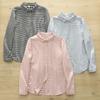 Grote Maten Dameskleding Meisje Lente Zomer Fris Ontwerp Roze Oranje Blauw Geruite Blouses Dames Plaid Shirts