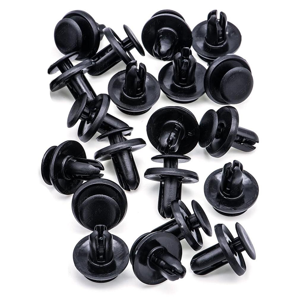 20Pcs Fender Liner Splash Shield Clips Retainer Rivets For Mitsubishi MR288150