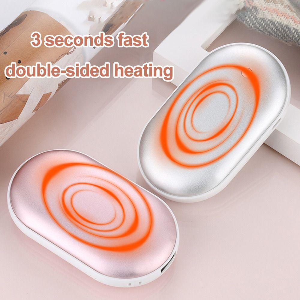 Hot Pocket Portable Power Bank Hand Warmer Charger USB Rechargeable Heater