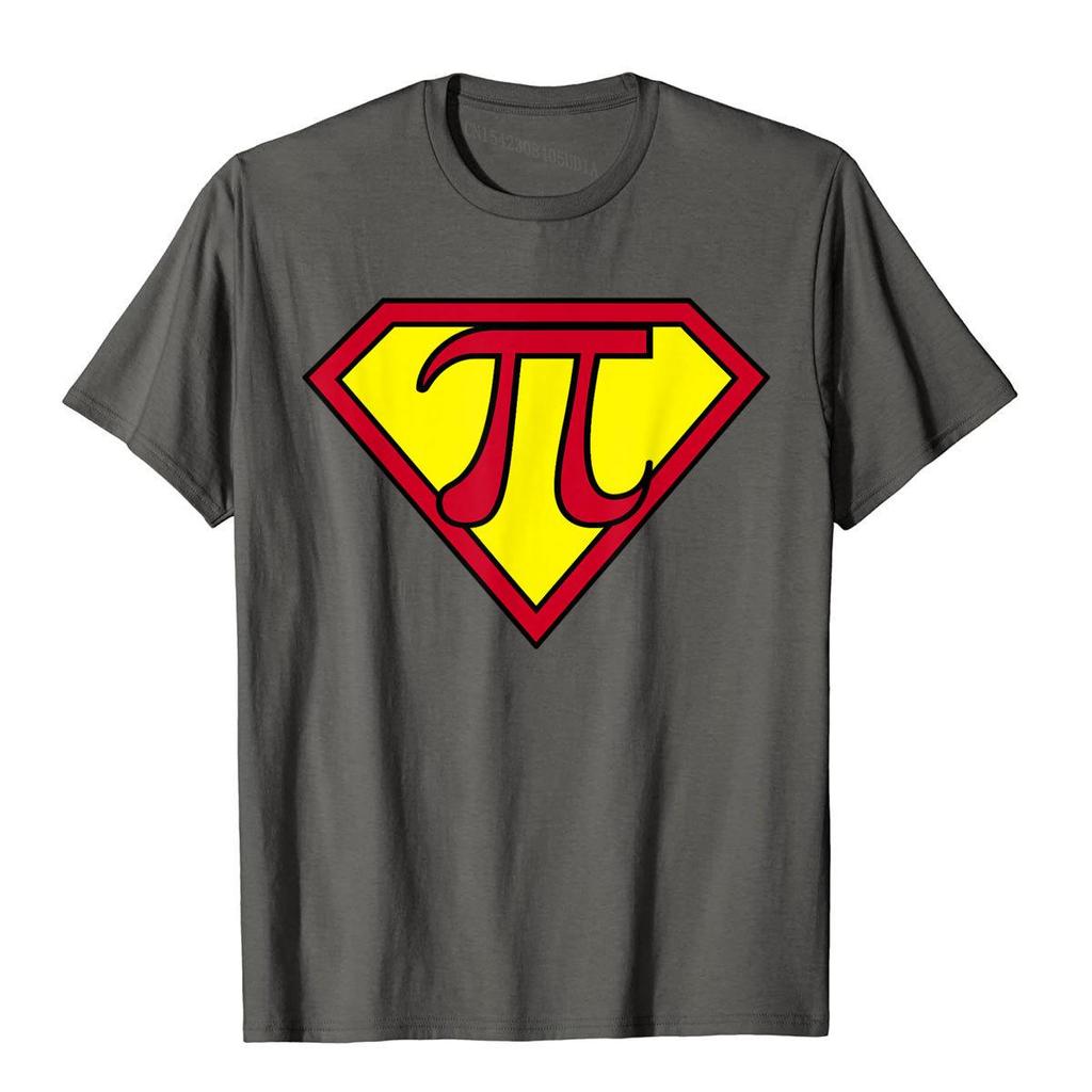 SuperPi Pi Učitel matematiky SuperPi Superhrdina Tričko Super Pi Bavlna s potiskem Košile Převládající unisexová trička 3D tisk