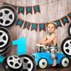 Car Birthday Checkered Room Decor Car Wheel Balloon Tire Air Globos Tire Balloon Party Supplies