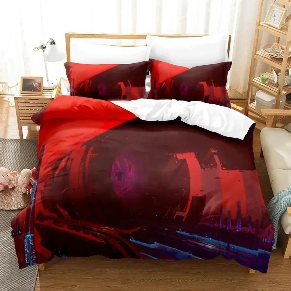 3D Print Sci Fi Structure Bedding Set Duvet Cover Bed Set Quilt Cover Pillowcase Comforter king Queen Size Boys Adult Bedding