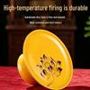 Ceramic Offering Plate – Ideal for Guanyin, Buddha, and God of Wealth. Perfect for home fruit offerings.