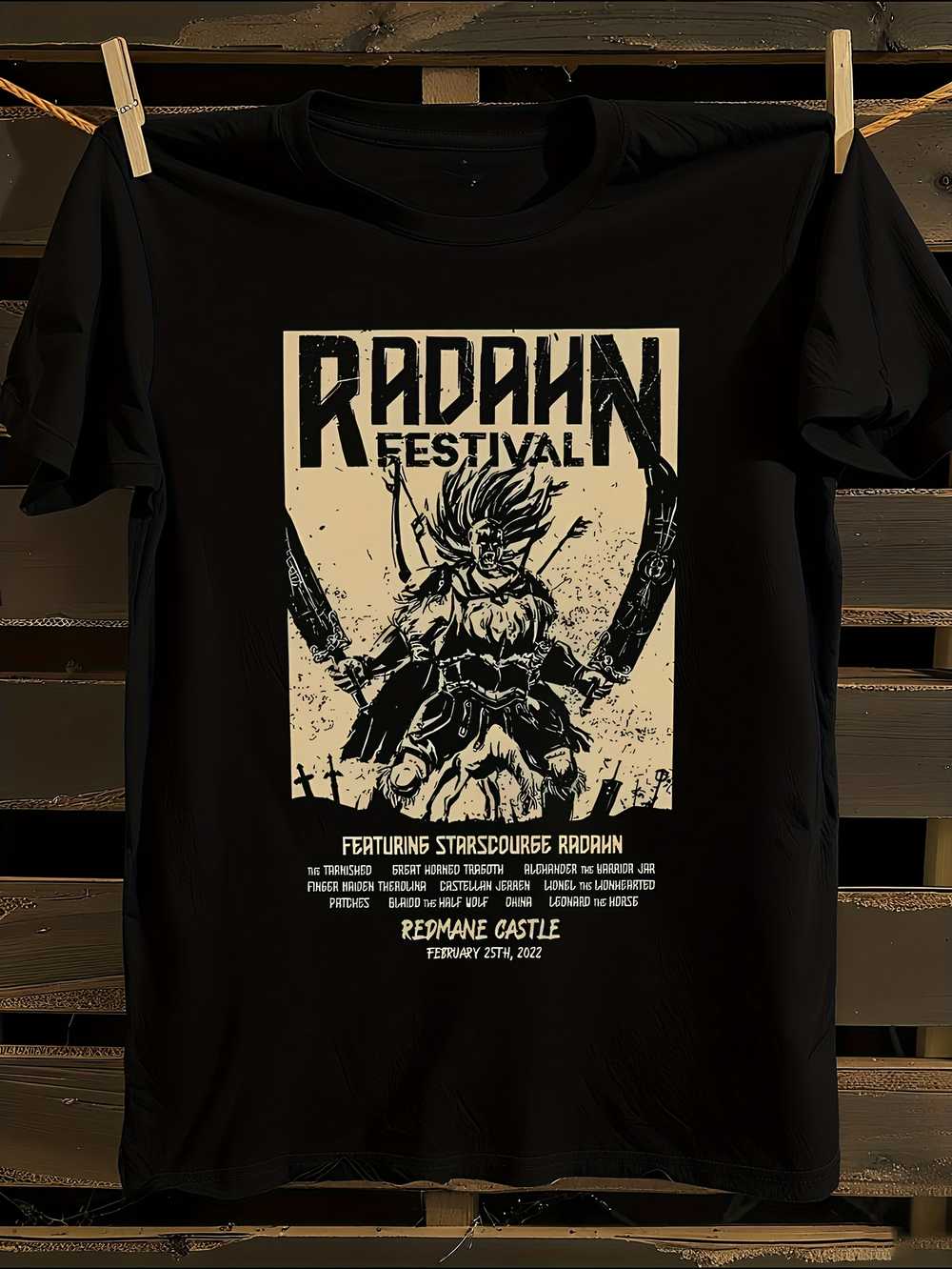 Графическая футболка R-Rings Radahn E-Eldening XXL