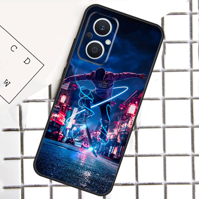 Cool Skate Phone Case For OPPO Reno 8T 7 8 Lite 14F 14 13 12 11 F 10 Pro OPPO Find X8 X6 X5 X9 Pro Cover