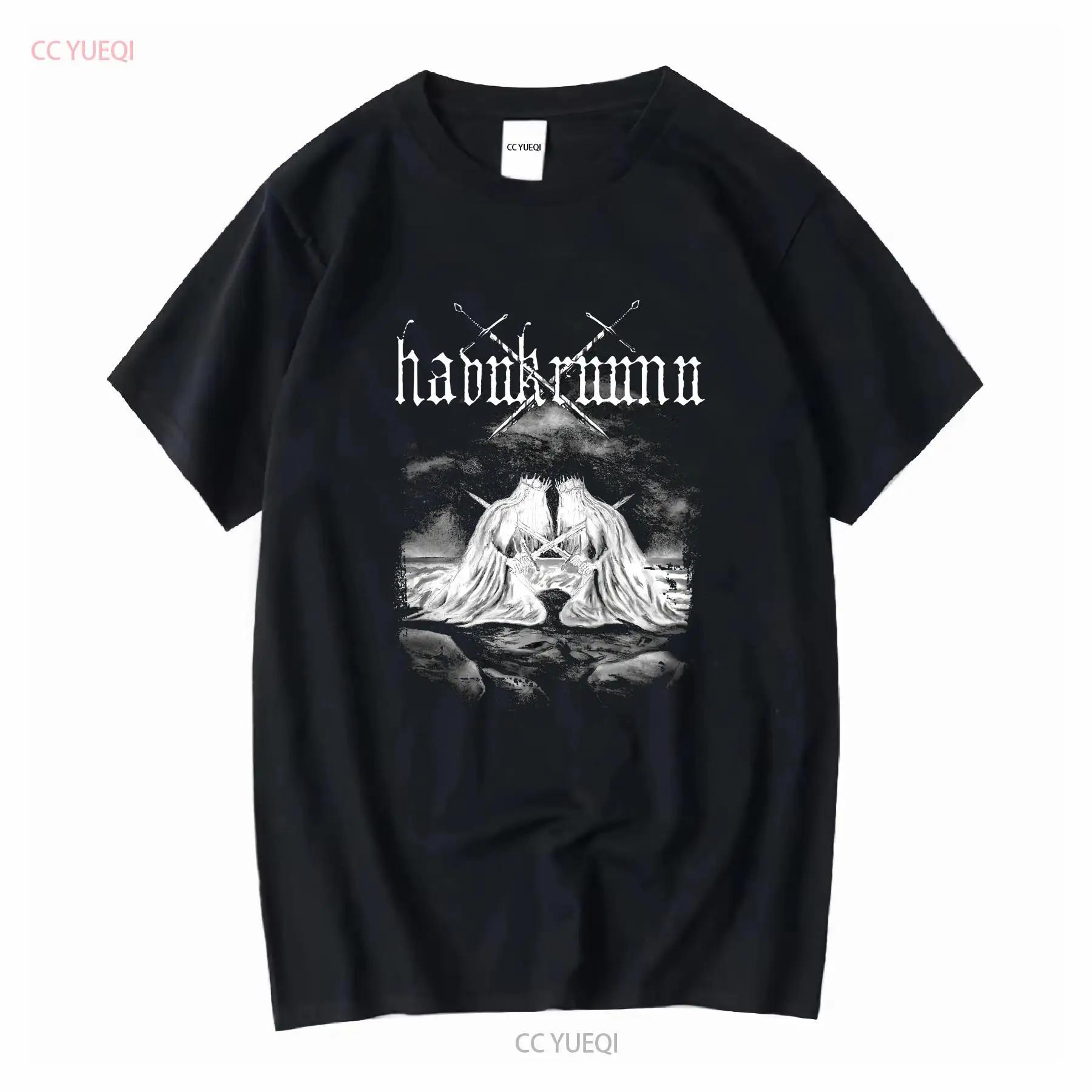 Limited New Havukruunu Uinuos Sy?mein Sota Pagan Black Metal Band T Shirt S 4XL long or short sleeves vintage Washed Stretched S разноцветный