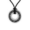 LIKGREAT 12 Zodiac Signs Necklace for Men Women Astrology Constellation Pendant Chain Stainless Steel Pagan Witchy Jewelry Gift