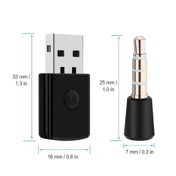 USB Bluetooth Adapters/Dongles Mini 3.5Mm Bluetooth 4.0 Edr Usb Dongle Adapter For Ps4 Stable Performance Headsets