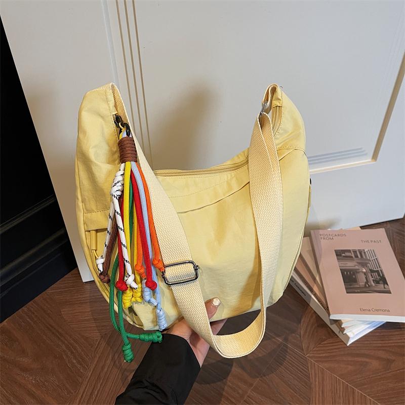 Large Capacity Commuting Crossbody Bags Casual Leisure Versatile Shoulder Bags 2026 High Quality Casual Solid Color Nyl Bags