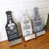 Productos Limpios Abrebotellas Colgante de Madera Vintage Quita Tapas Decoración Placa de Pared para Restaurante