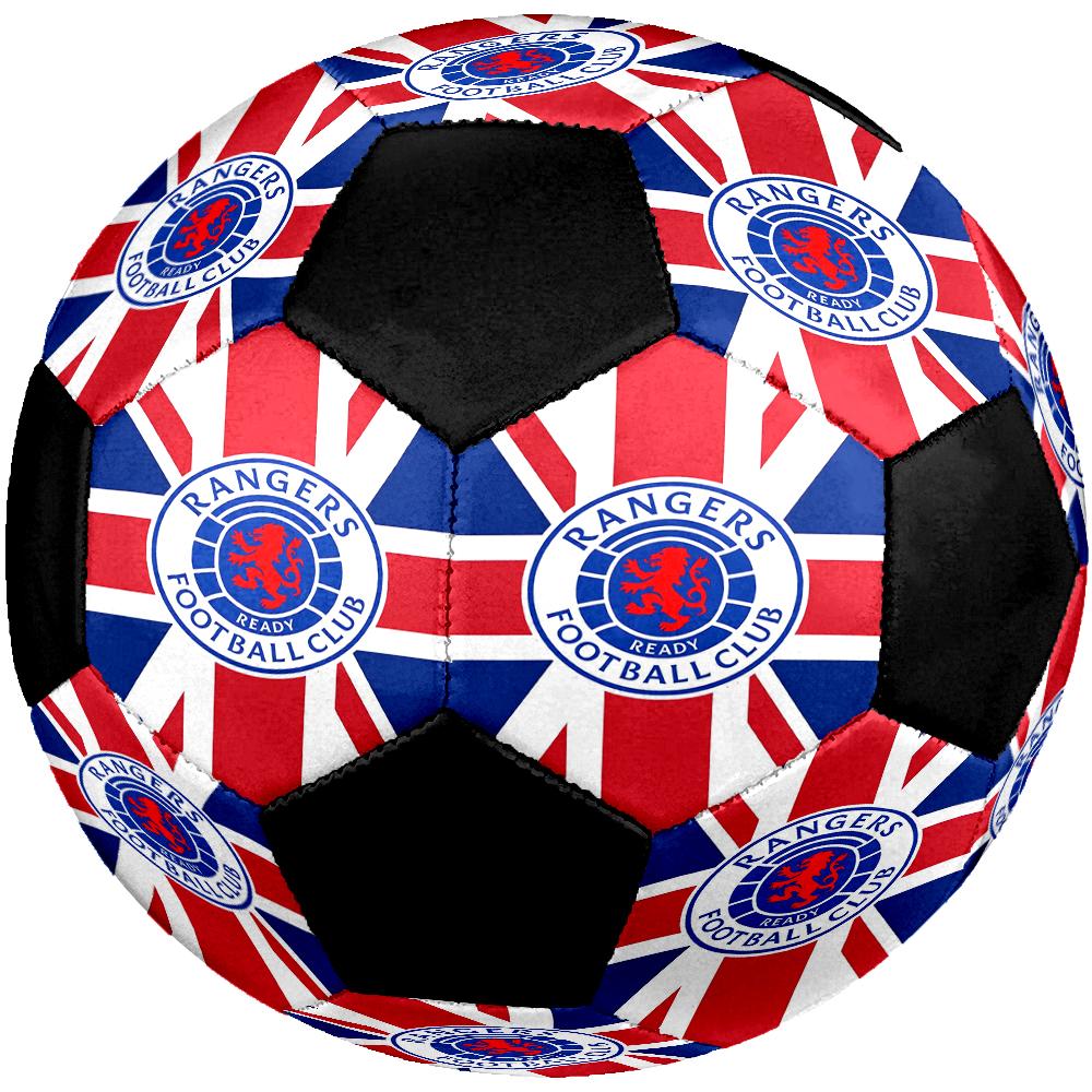 Rangers F.C Theme Size 5 Soccer Ball, Suitable for Both Indoor and Outdoor Matches, a Gift Suitable for Everyone.