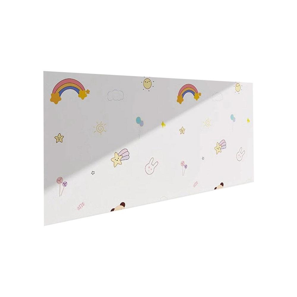 Waterproof Self Adhesive Tiles Wall Stickers Oil-proof Anti Fouling Wallpaper Cartoon Moisture-proof Wall Enclosure