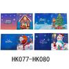 Creative 5D Bright Diamond Painting Greeting Card, Christmas Card Diy Holiday Greeting Card Handmade Greeting Card