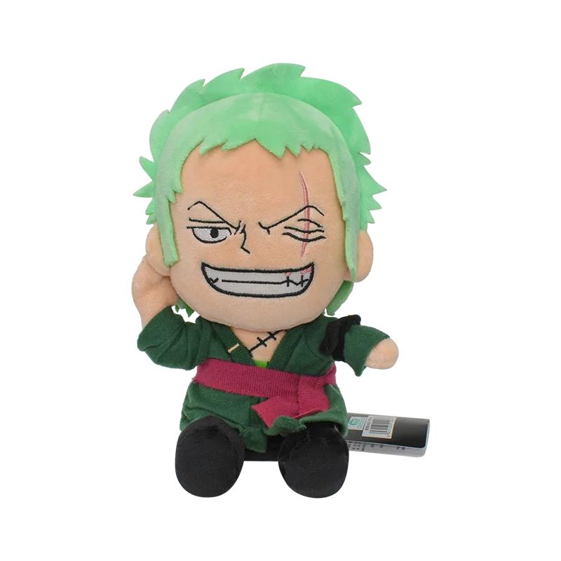 Peluche One Piece Luffy Tony Tony Chopper Ace Roronoa Zoro Bambola di Pezza Cartone Animato Anime Regali Originale 25cm