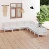 Day and Night - Day and Night Garden Furniture Set 7 Pieces Solid White Pine Wood