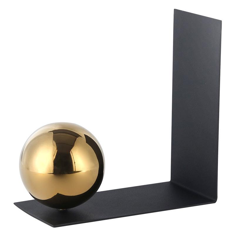 Eenvoudige Moderne Boekensteunen Boekenplank Ornamenten Entree Woonkamer Wijnkast TV-meubel Kantoor Licht Luxe Modelkamer Decoraties