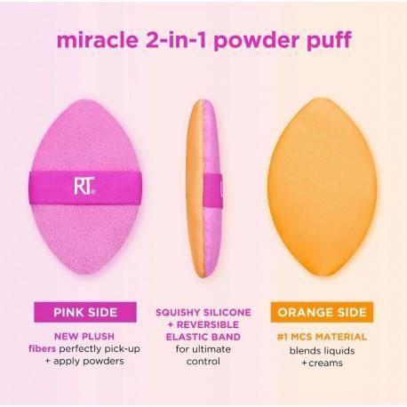 Double-sided Makeup Sponge - Real Techniques - Miracle 2-in-1